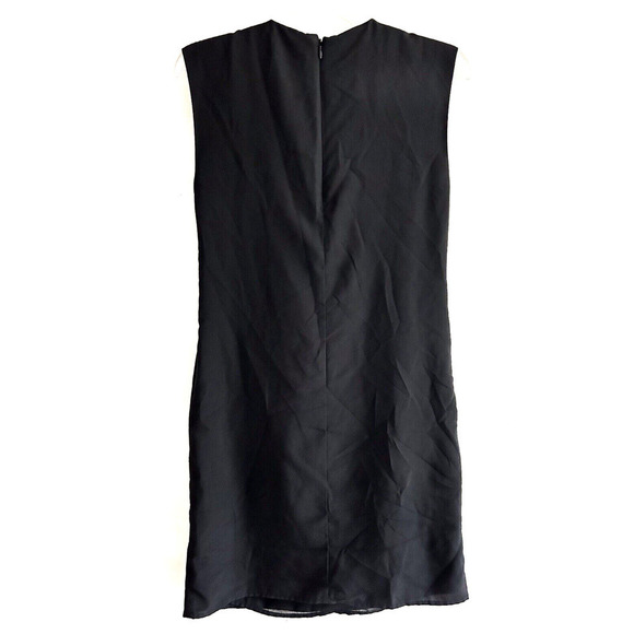 3.1 Phillip Lim | Women's Black Sleeveless Jewel Neck Sheath Dress Size XS - Picture 5 of 11